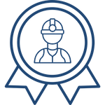 Badge of quality icon